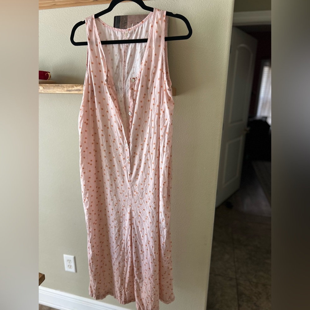 Pink dot  Patterned Jumpsuit - Picture 2 of 2